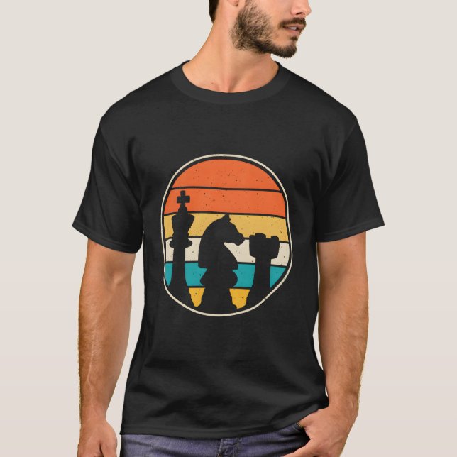 Chess Player Pun Quote T-Shirt (Front)