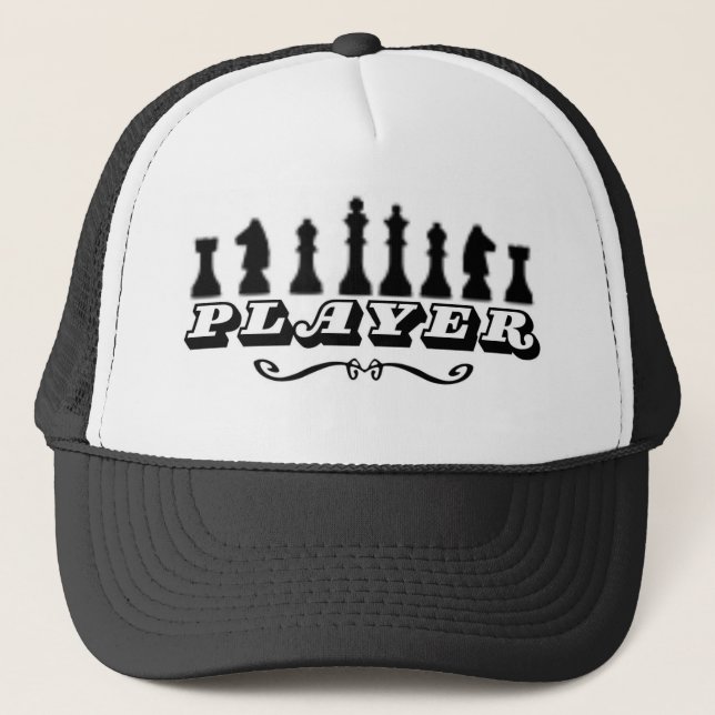 chess player trucker hat (Front)