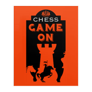 Chess Players Acrylic Print