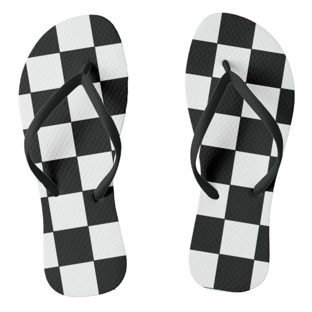 Chess player's  flip flops (Footbed)