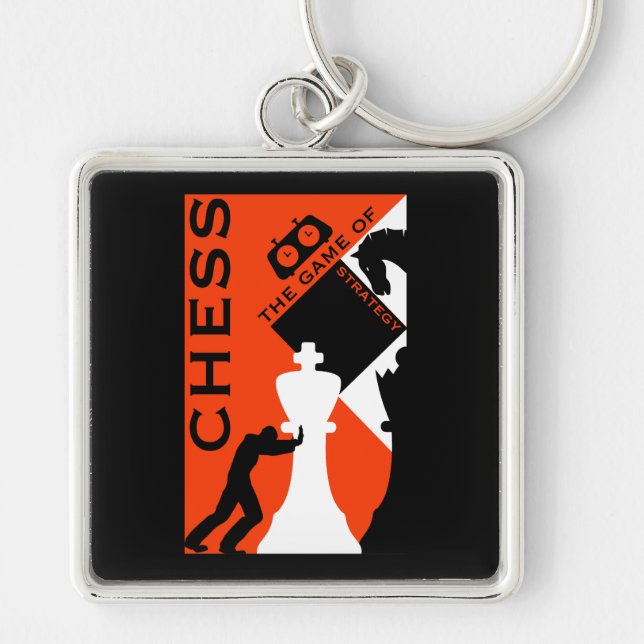 Chess Players Keychain (Front)