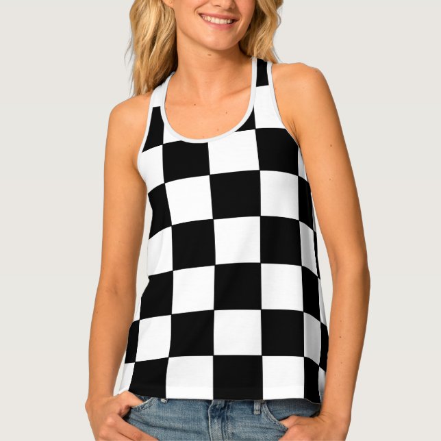 Chess player's  tank top (Front)