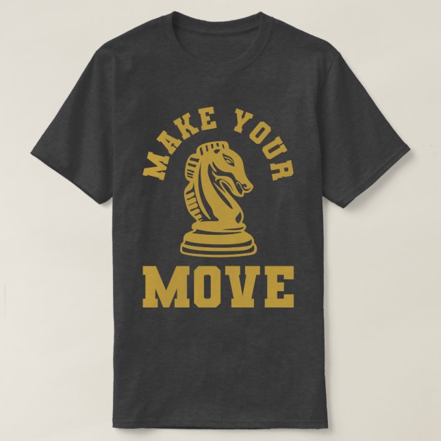 Chess Players Tournament For Thinkers Smart 10 T-Shirt (Design Front)