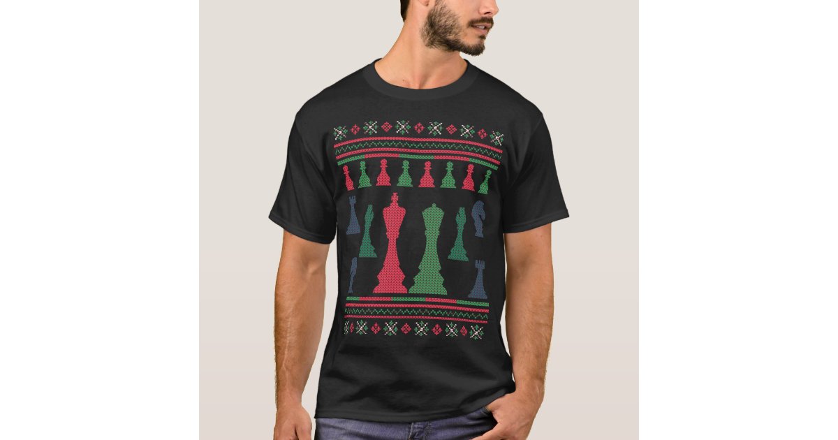 Chess Players Ugly Christmas Sweater | Zazzle