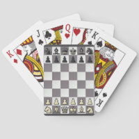 Chess playing cards