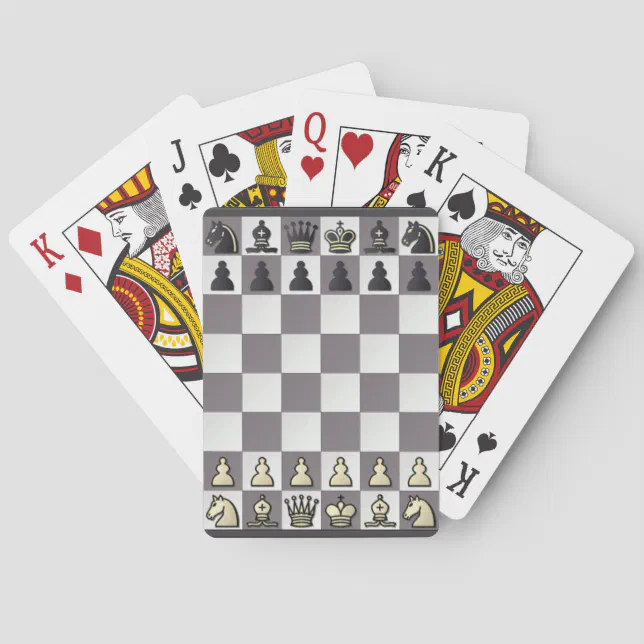 Chess playing cards | Zazzle