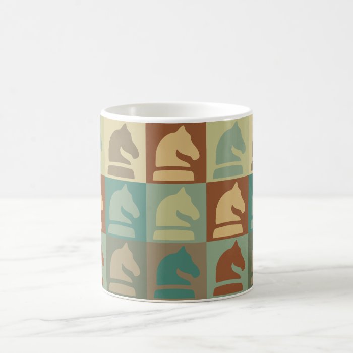 Chess Pop Art Coffee Mug