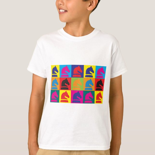 Chess Pop Art T-Shirt (Front)