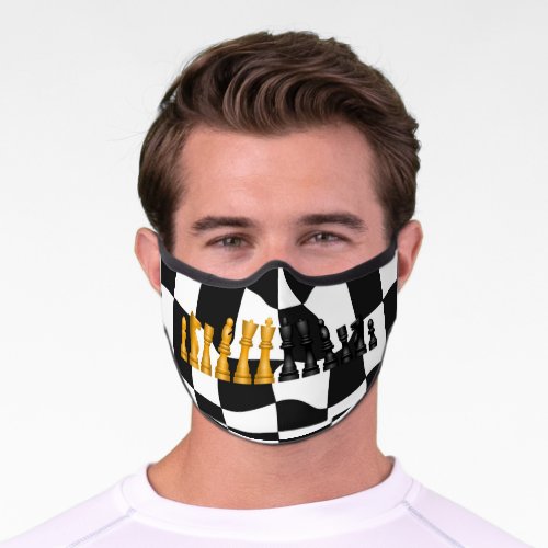 Chess Premium Face Mask
