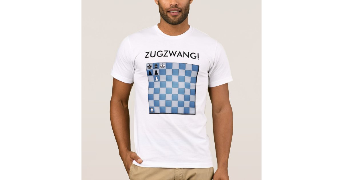 Chess - zugzwang logo t-shirt