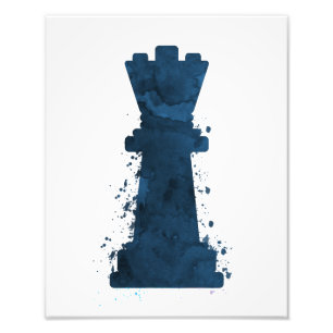 Chess Queen Art Photo Print