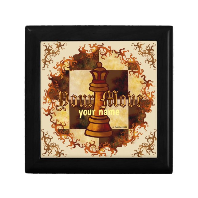 Chess Queen gift box (Front)