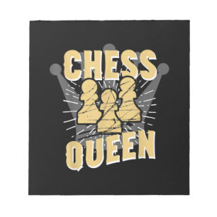 Chess Queen Kids & Women Gift Notepad