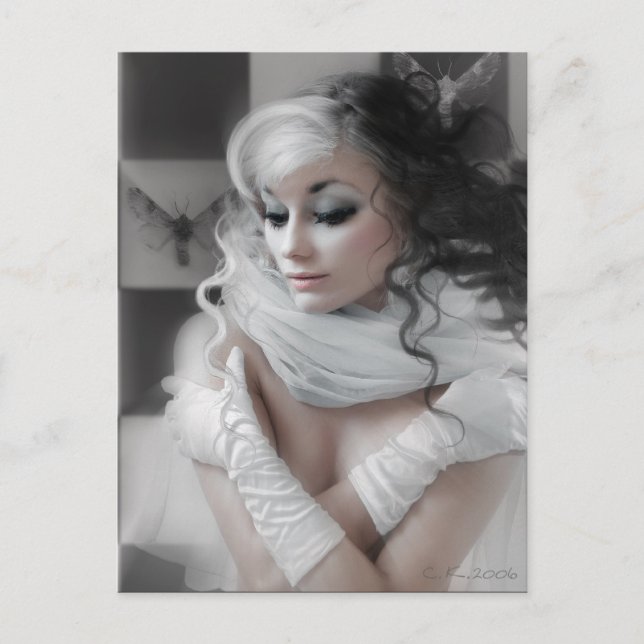 Chess Queen Postcard (Front)