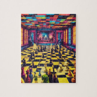 CHESS ROOM JIGSAW PUZZLE