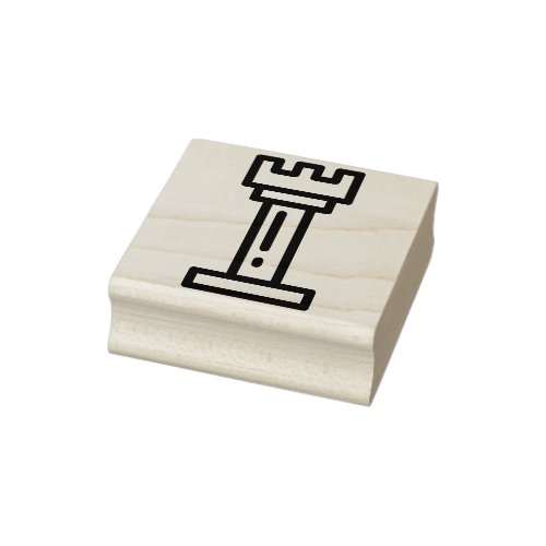 chess rubber stamp
