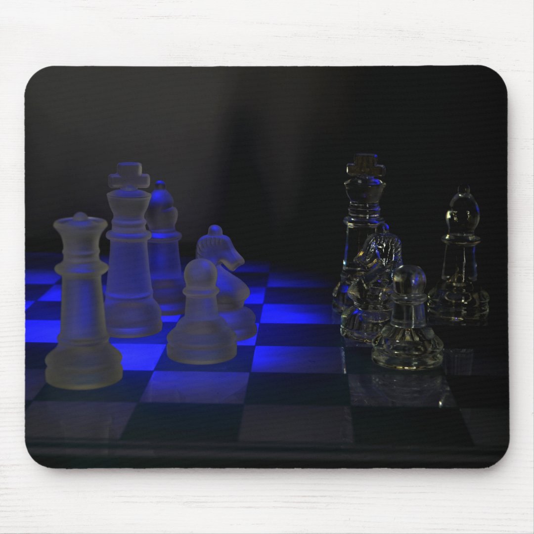Chess Set Mouse Pad Zazzle