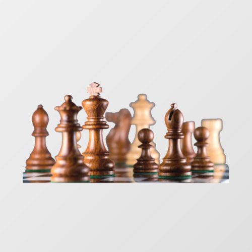Chess Set Wall Decal