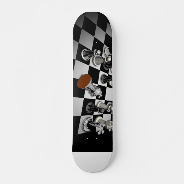 Chess Skateboard Deck (Front)