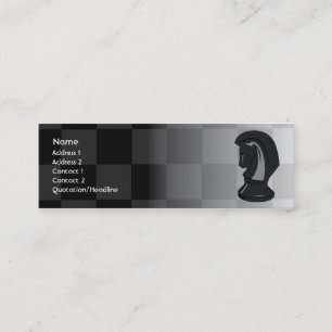 Chess - Skinny Mini Business Card