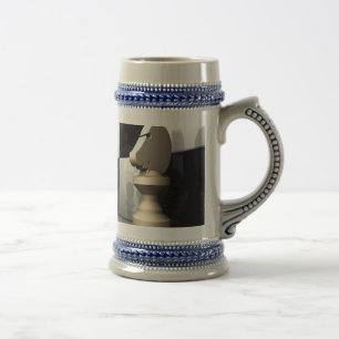 Chess Style Beer Stein