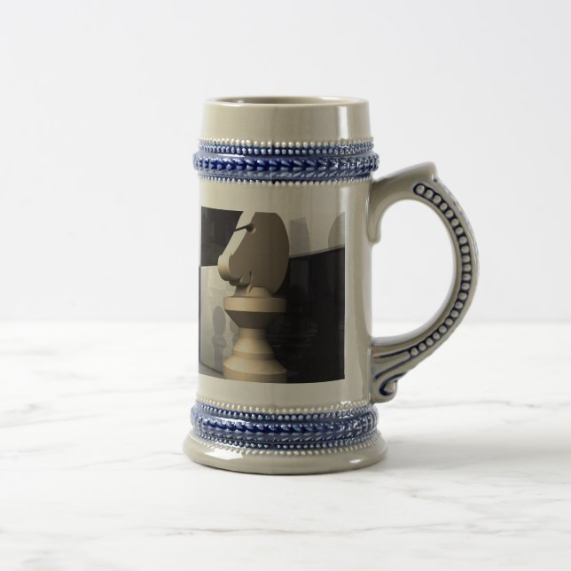 Chess Style Beer Stein (Right)