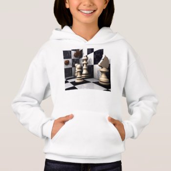 Chess Style Hoodie by Wonderful12345 at Zazzle