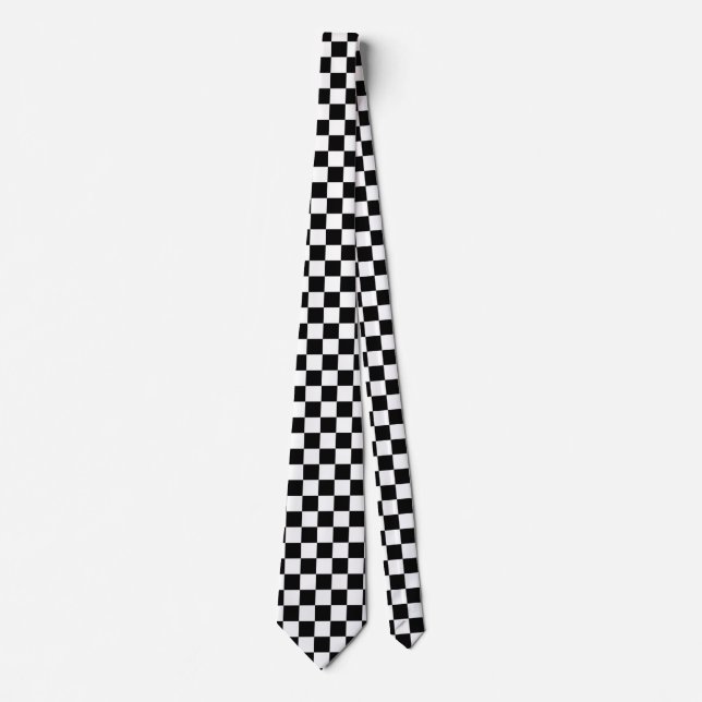 Chess Style Neck Tie (Front)