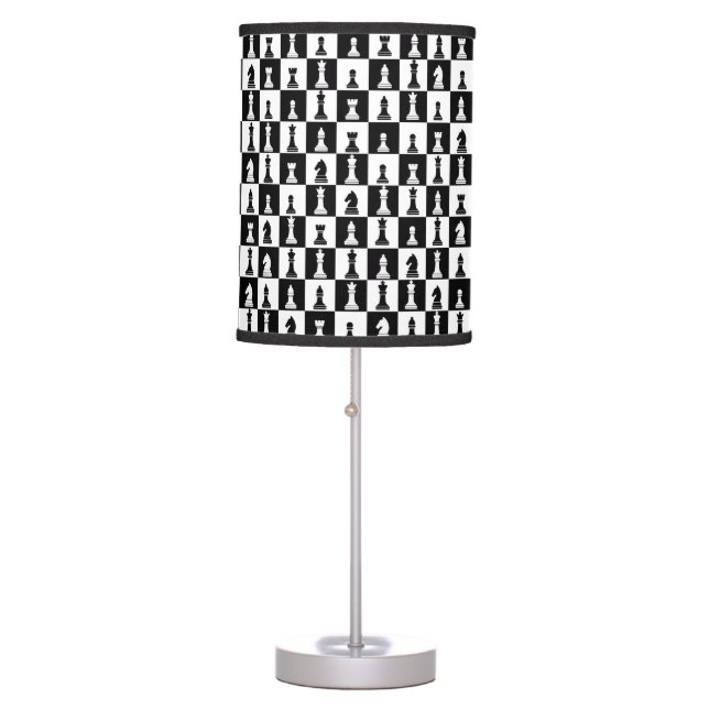 Chess Table Lamp (Front)