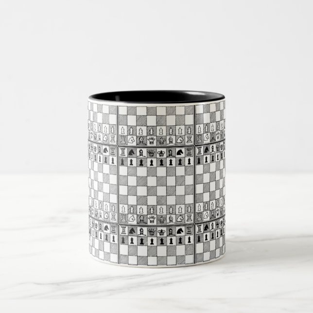 Chess Theme Mug (Center)