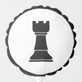 Chess Theme Party Balloons Castle Black and White