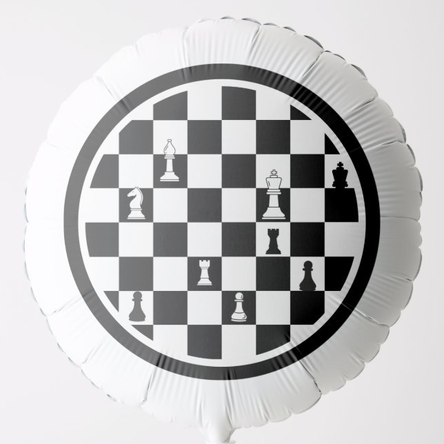 Chess Theme Party Balloons - Inflate the Fun! (Front)