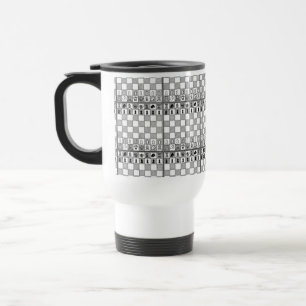Chess Theme  Travel Mug