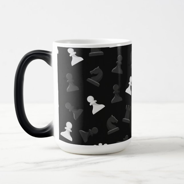 Chess-Themed Mug (Left)