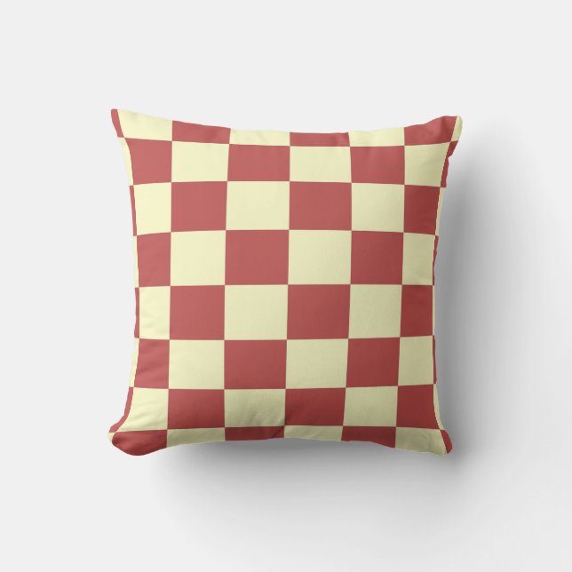 Chess Throw Pillow (Front)