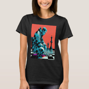 Chess Tournament Fans Retro Pop Chess Player  1 T-Shirt
