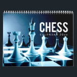 Chess Wall Calendar<br><div class="desc">Chess is one of the greatest games of all times and it will be present with humans for a long time in the future as well!</div>