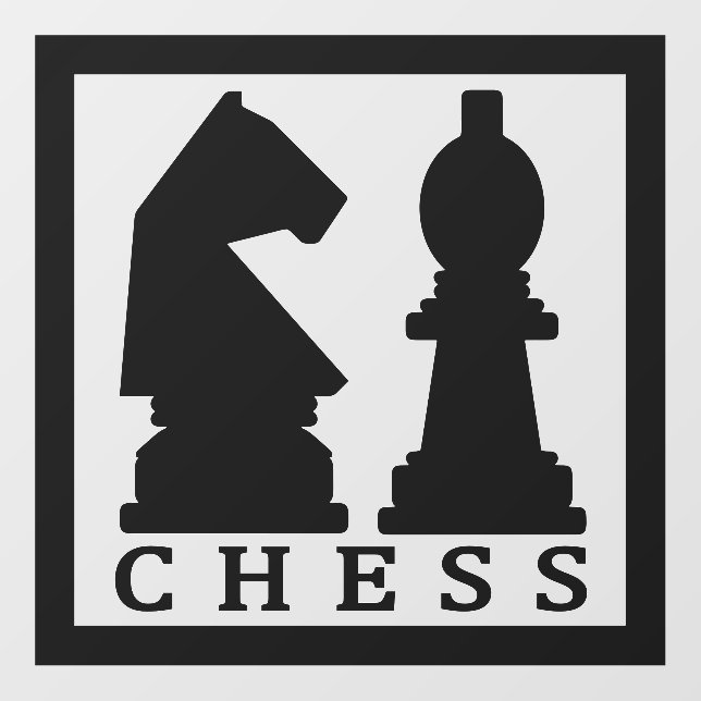 CHESS WALL DECAL  (Front)