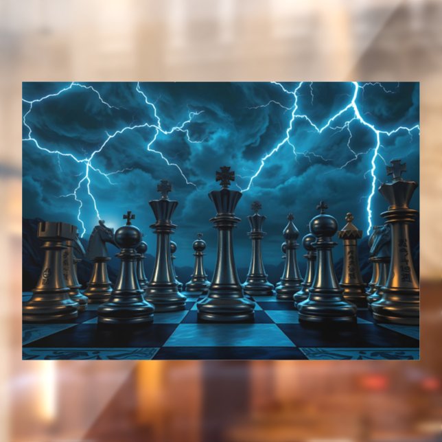 Chess Window Cling (Sheet 2)