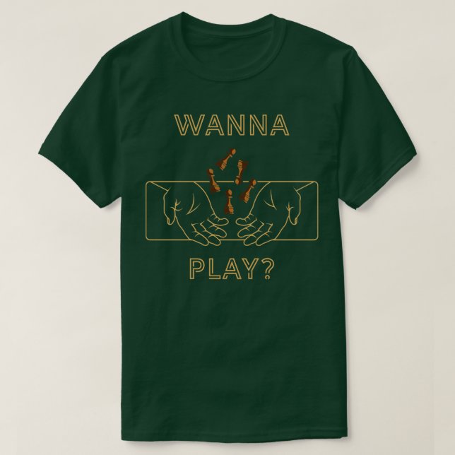 Chess with Friends 2 T-Shirt (Design Front)