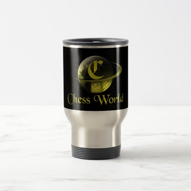 Chess World Travel Mug (Center)