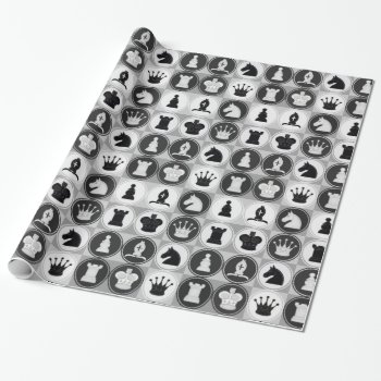 Chess Wrapping Paper by Chess_store at Zazzle
