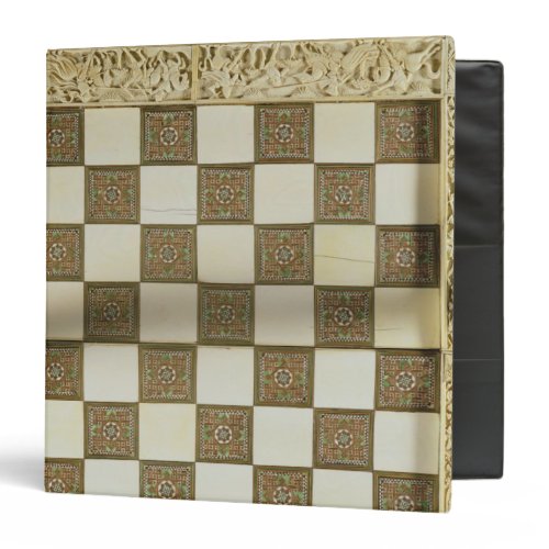 Chessboard 3 Ring Binder