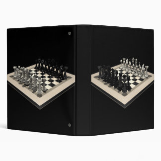 Chessboard and Chess Pieces: Binder