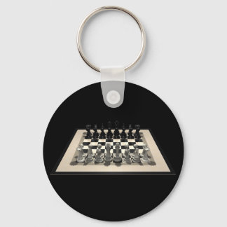 Chessboard and Chess Pieces: Keychains