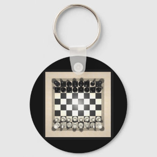 Chessboard and Chess Pieces: Keychains