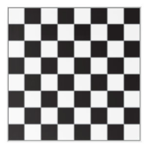 chessboard chess table competition acrylic print