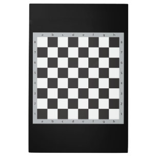 chessboard chess table competition metal print