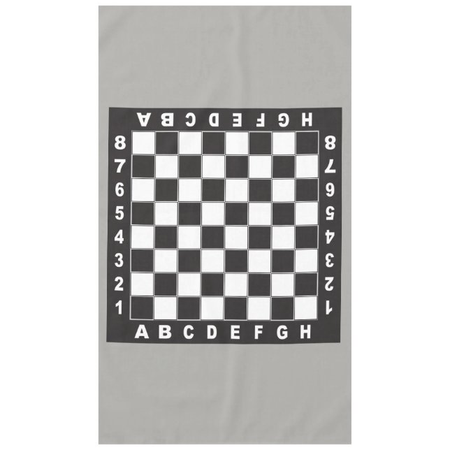 chessboard chess table competition tablecloth (Front)