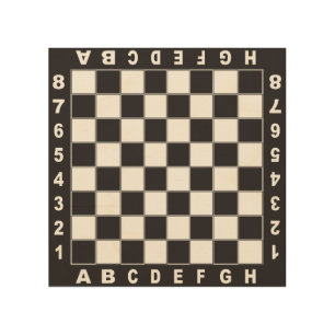 chessboard chess table competition wood wall art